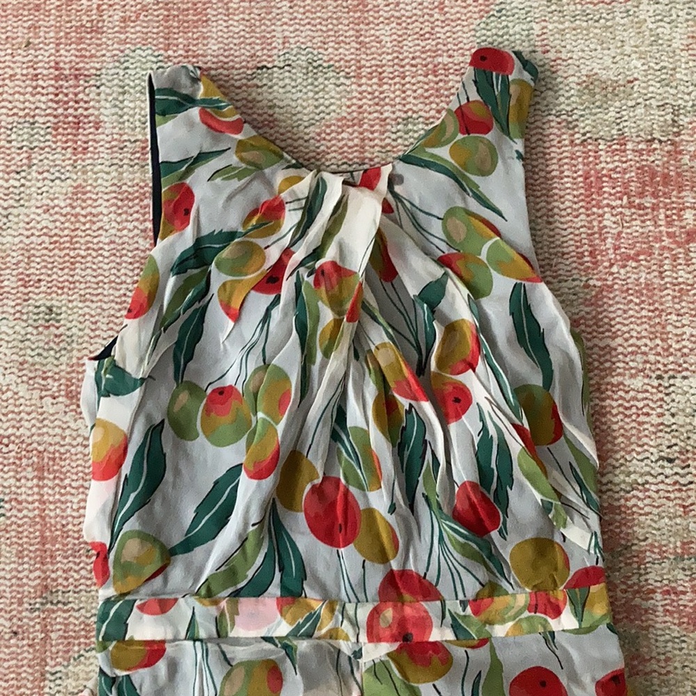 DVF silk cocktail dress